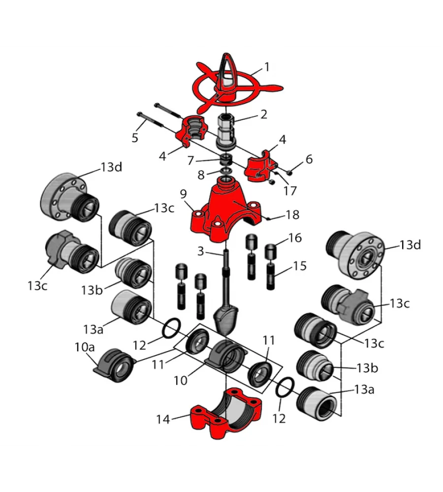 Find Oteco Gate Valves Model 72 5,000 psi Drilling Parts